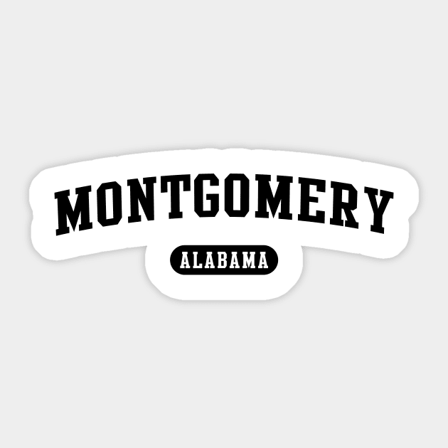 Montgomery, AL Sticker by Novel_Designs